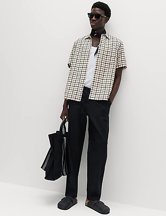 Tailored Striped Longline Waistcoat