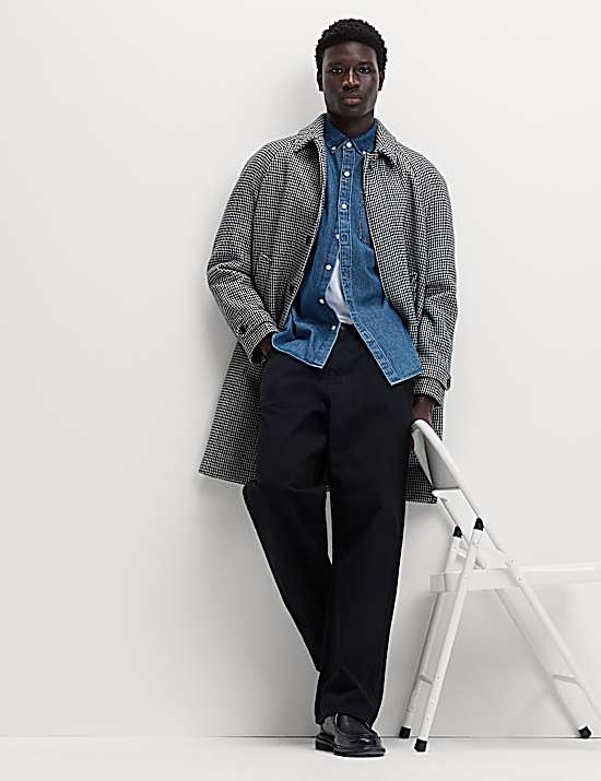 Tailored Striped Longline Waistcoat