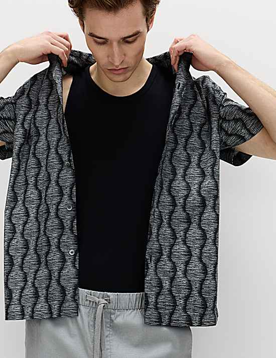 Tailored Striped Longline Waistcoat