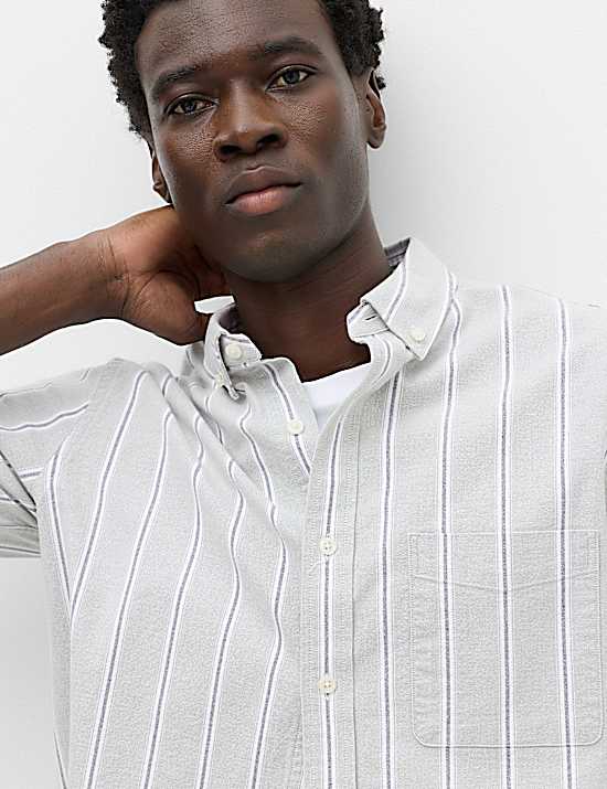 Tailored Striped Longline Waistcoat