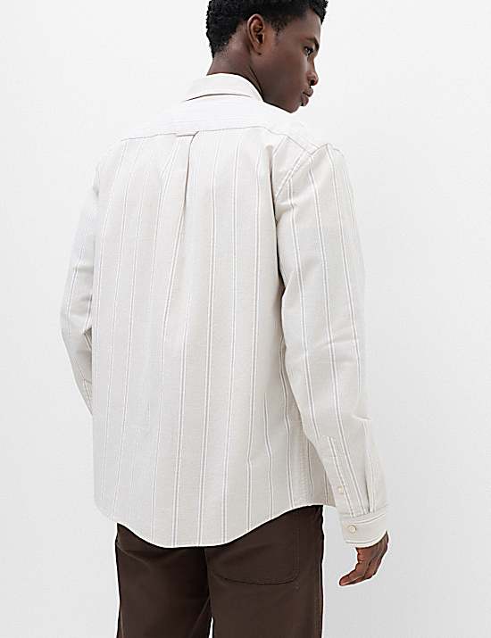 Tailored Striped Longline Waistcoat