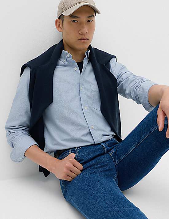 Tailored Striped Longline Waistcoat