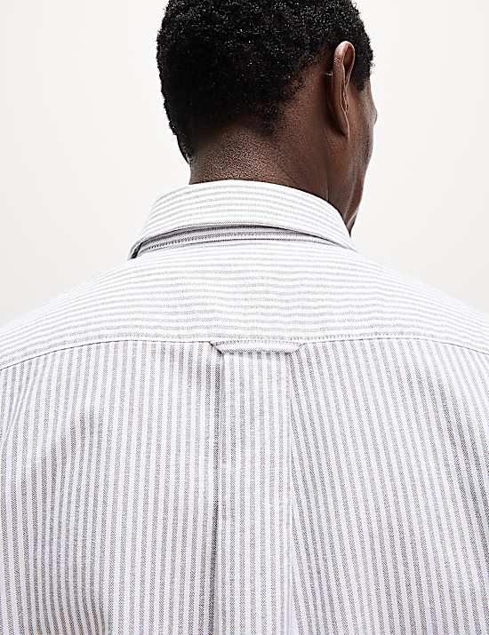 Tailored Striped Longline Waistcoat