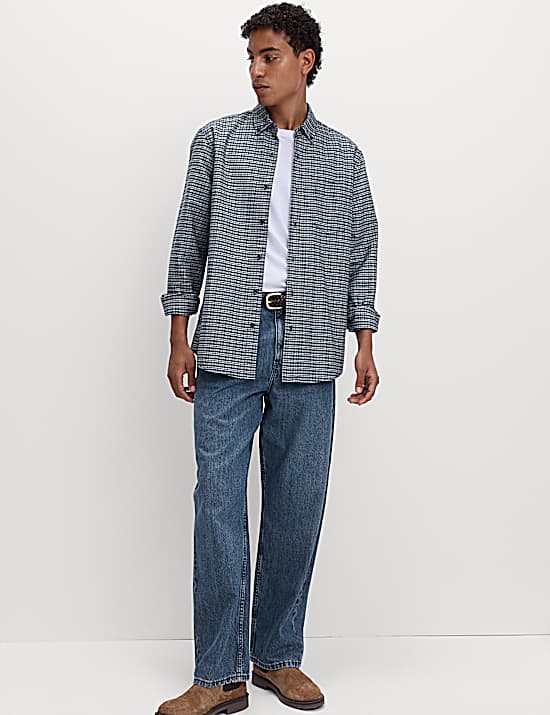 Tailored Striped Longline Waistcoat
