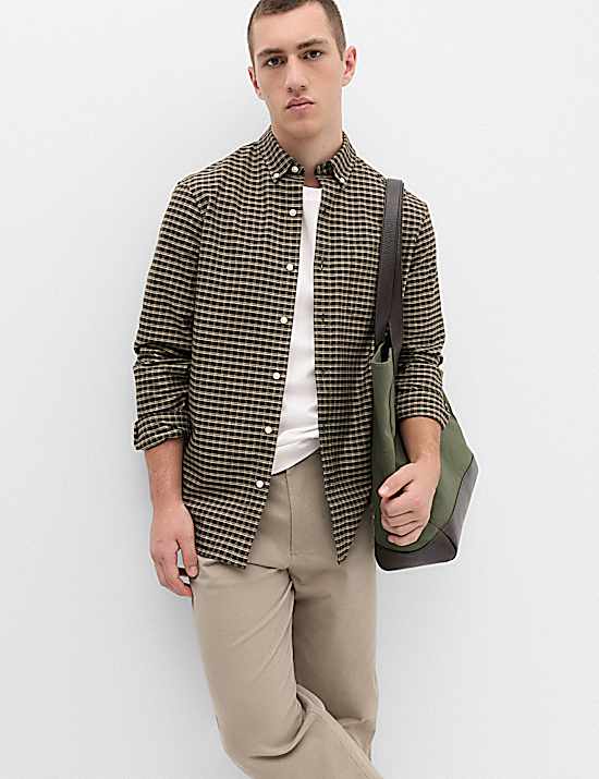 Tailored Striped Longline Waistcoat