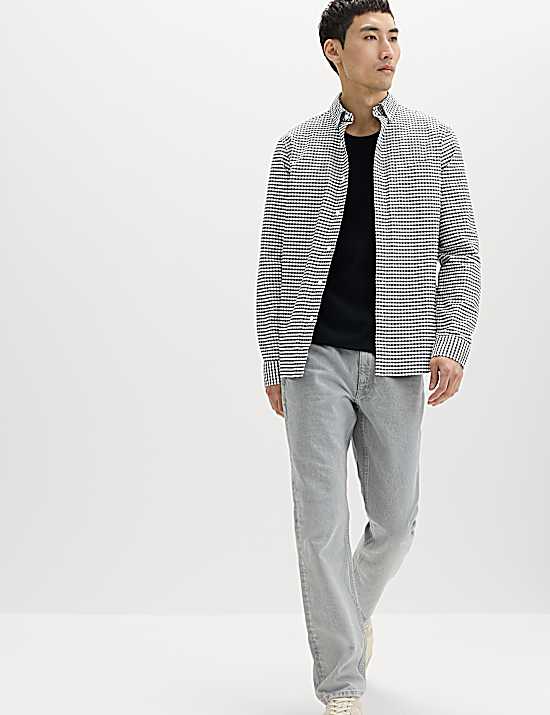 Tailored Striped Longline Waistcoat
