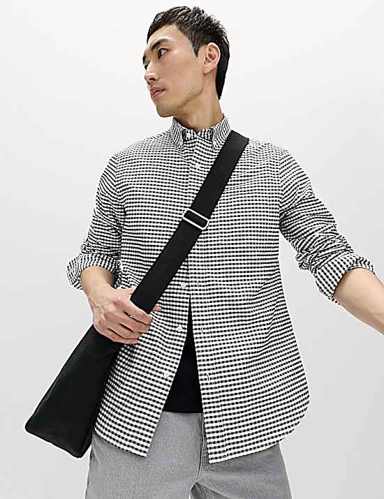 Tailored Striped Longline Waistcoat