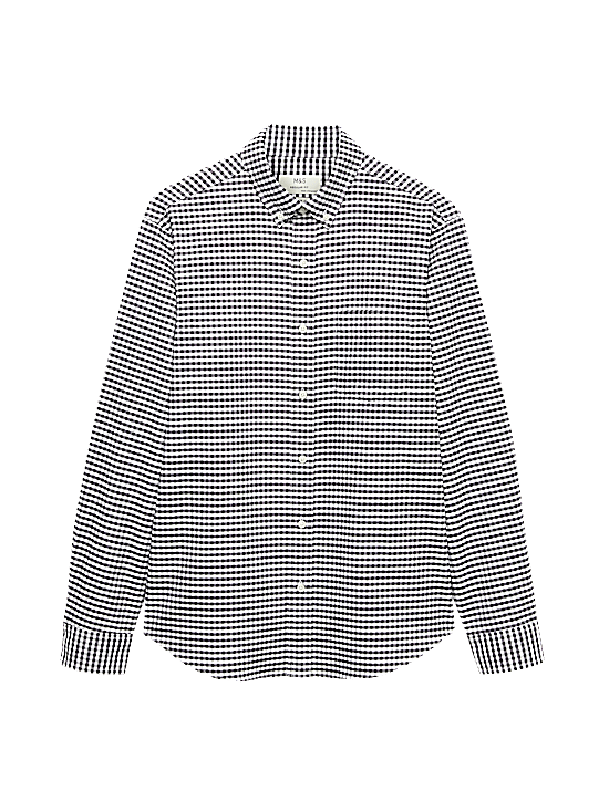 Tailored Striped Longline Waistcoat