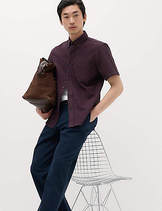 Tailored Striped Longline Waistcoat