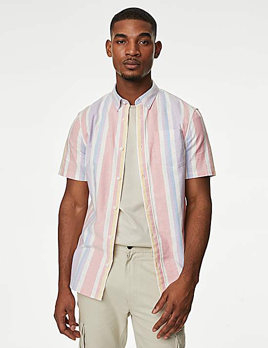 Tailored Striped Longline Waistcoat