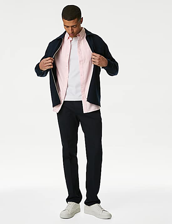 Tailored Striped Longline Waistcoat