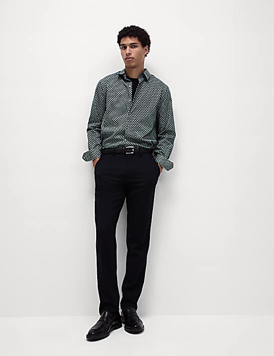 Tailored Striped Longline Waistcoat