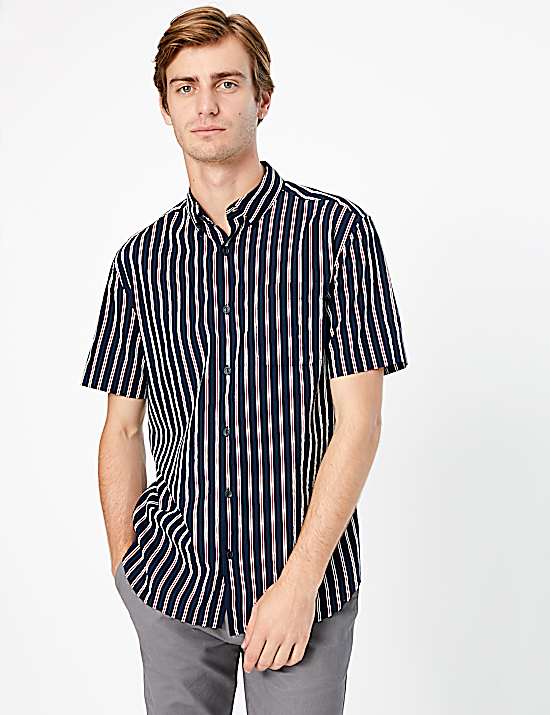 Tailored Striped Longline Waistcoat