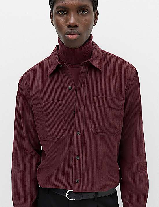Tailored Striped Longline Waistcoat
