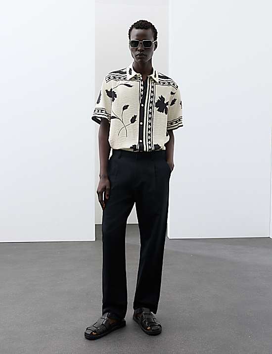 Tailored Striped Longline Waistcoat