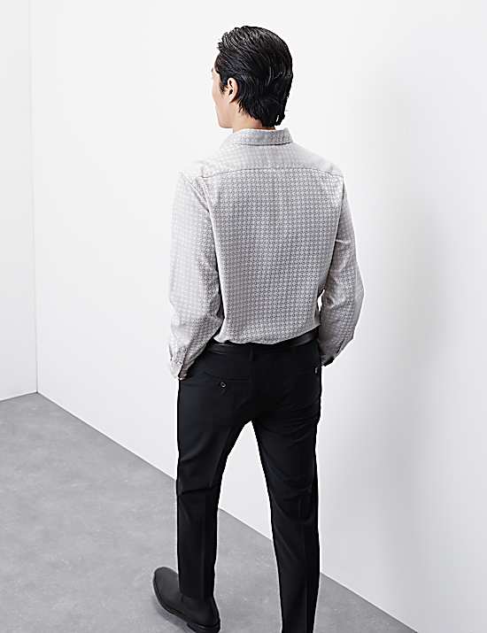 Tailored Striped Longline Waistcoat