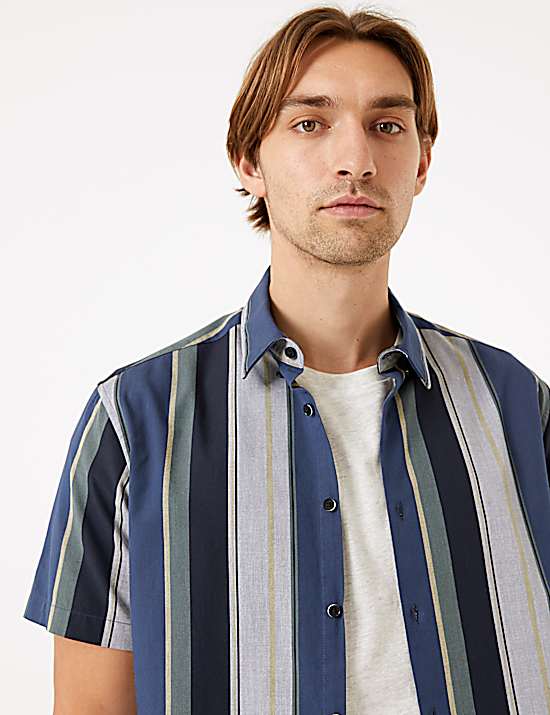 Tailored Striped Longline Waistcoat