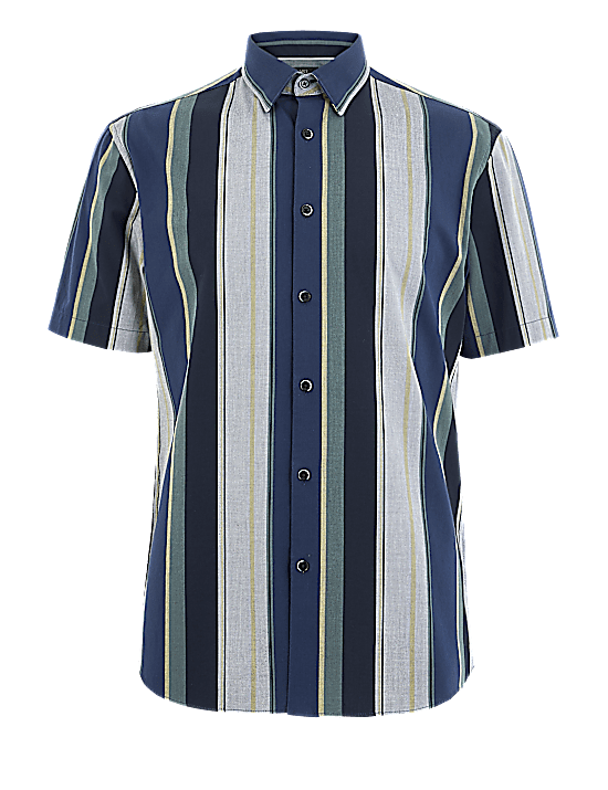 Tailored Striped Longline Waistcoat