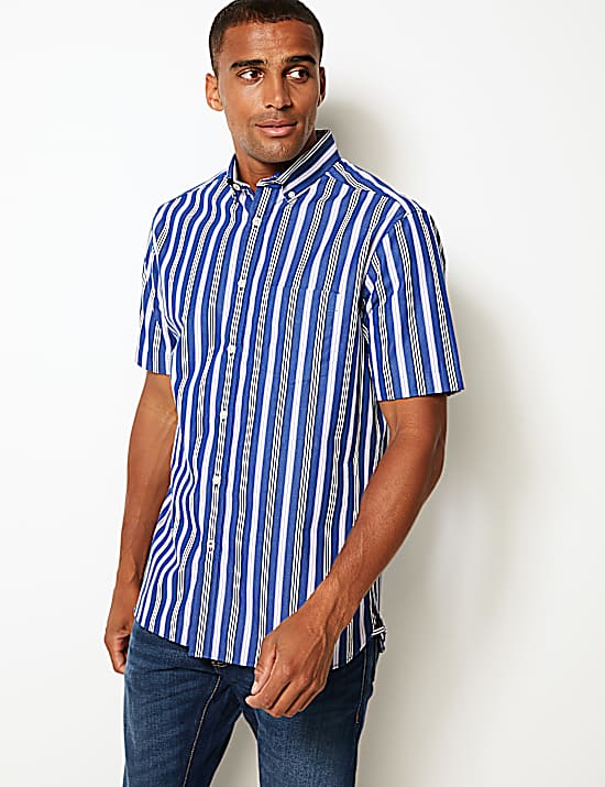 Tailored Striped Longline Waistcoat