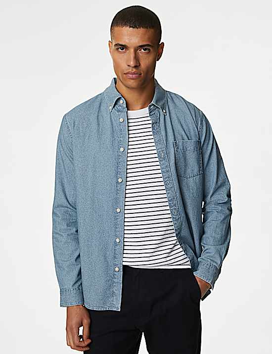 Tailored Striped Longline Waistcoat