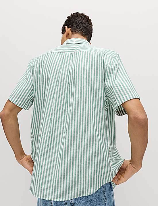 Tailored Striped Longline Waistcoat