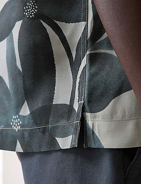 Tailored Striped Longline Waistcoat