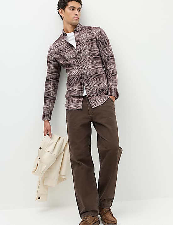 Tailored Striped Longline Waistcoat