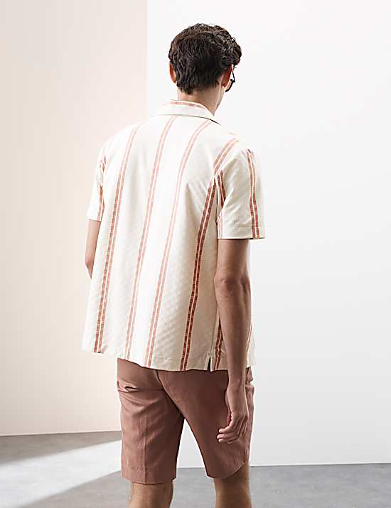 Tailored Striped Longline Waistcoat