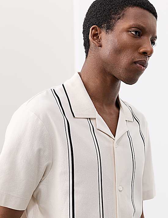 Tailored Striped Longline Waistcoat