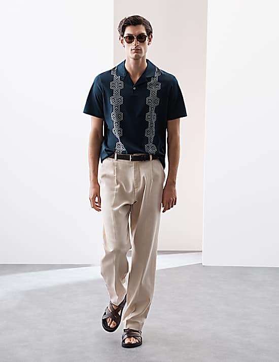 Tailored Striped Longline Waistcoat