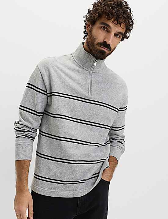 Tailored Striped Longline Waistcoat