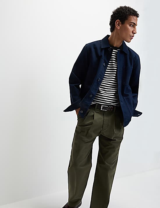 Tailored Striped Longline Waistcoat
