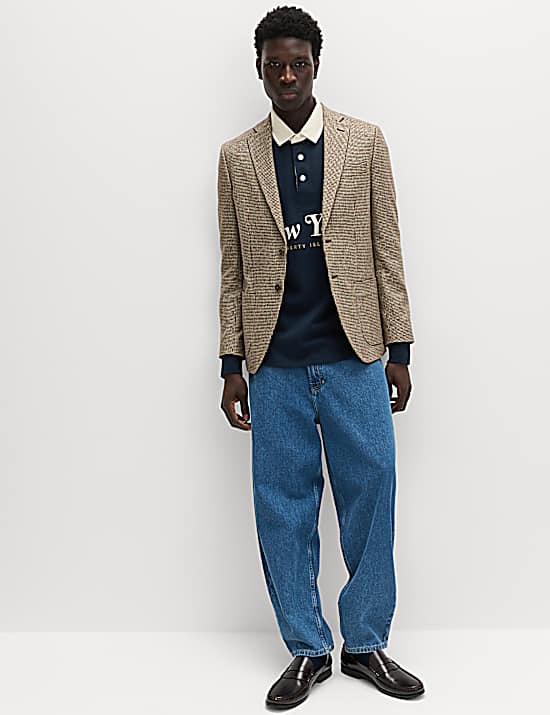 Tailored Striped Longline Waistcoat