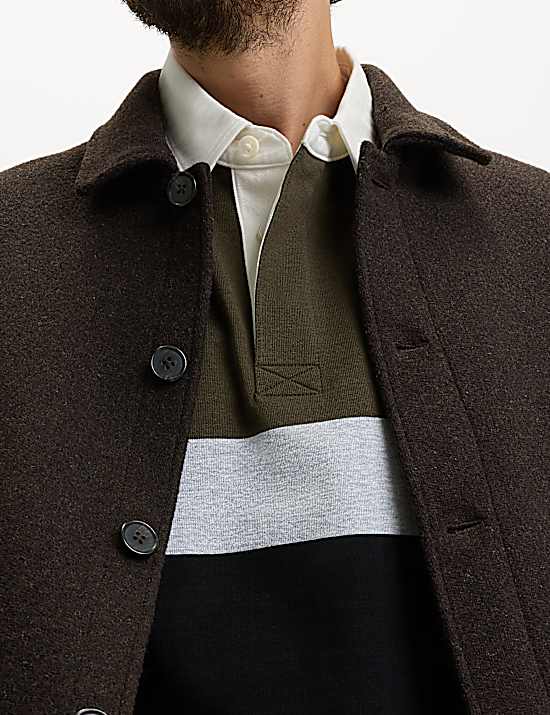 Tailored Striped Longline Waistcoat