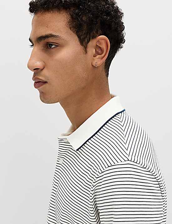 Tailored Striped Longline Waistcoat