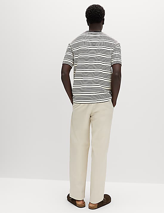 Tailored Striped Longline Waistcoat