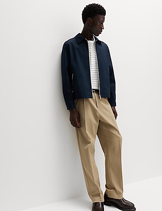 Tailored Striped Longline Waistcoat