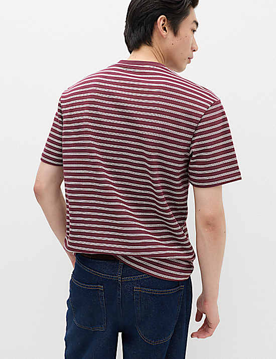 Tailored Striped Longline Waistcoat
