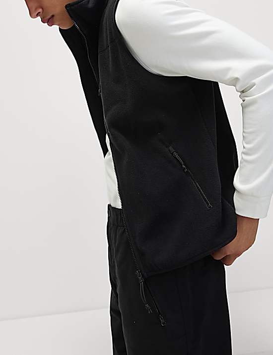 Tailored Striped Longline Waistcoat