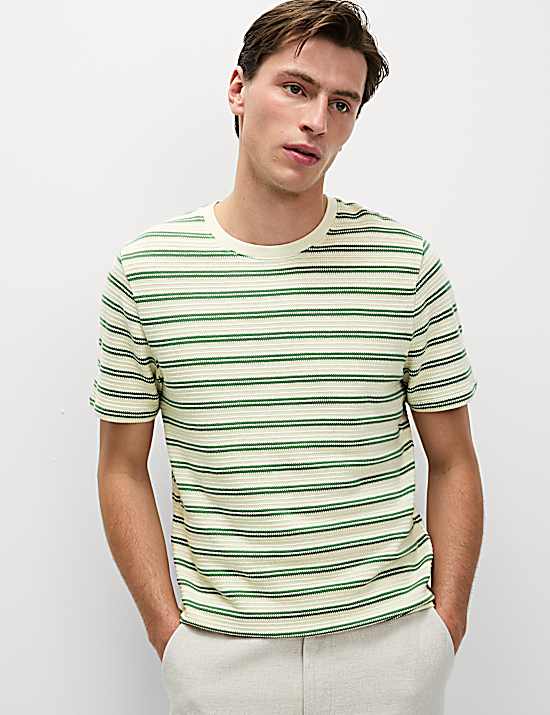 Tailored Striped Longline Waistcoat