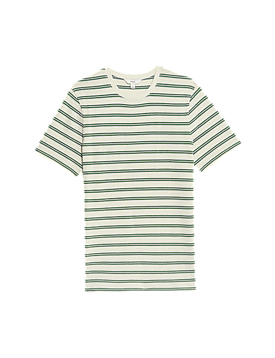 Tailored Striped Longline Waistcoat