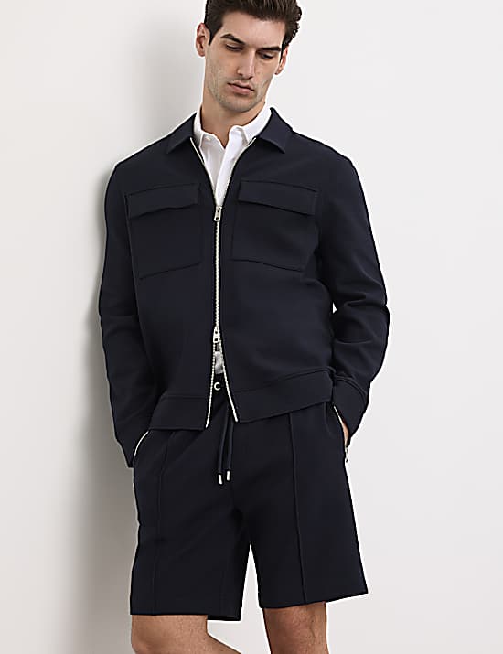Tailored Striped Longline Waistcoat
