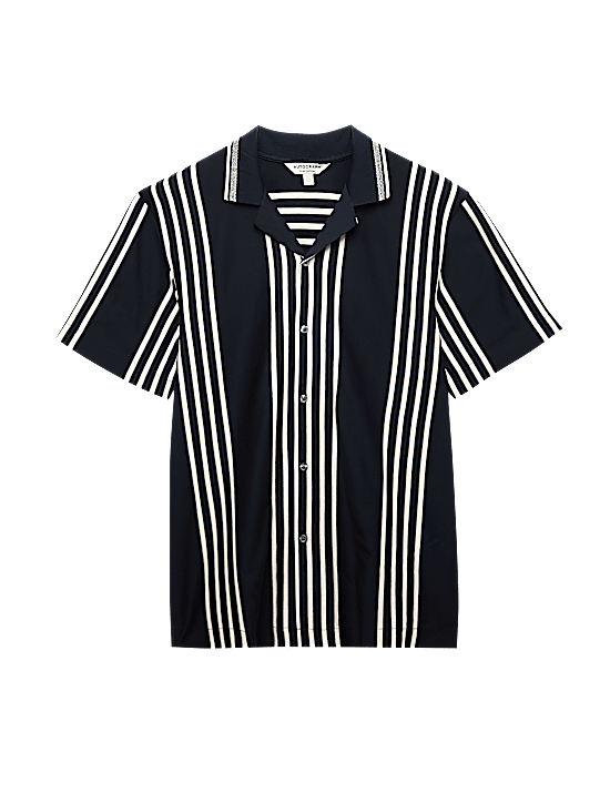 Tailored Striped Longline Waistcoat