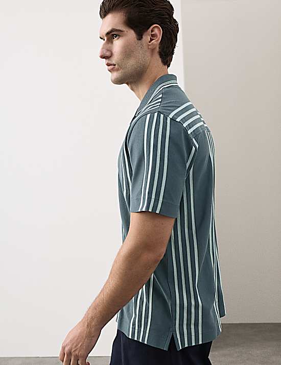 Tailored Striped Longline Waistcoat