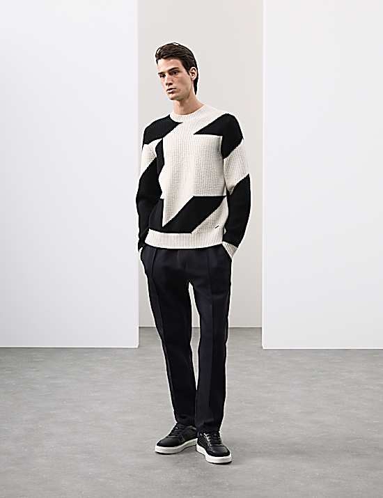 Tailored Striped Longline Waistcoat