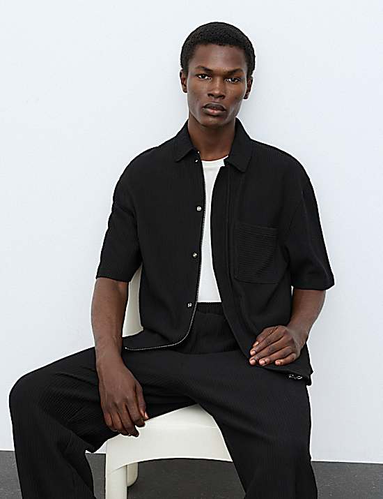 Tailored Striped Longline Waistcoat