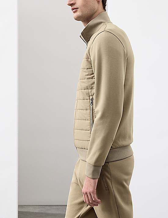 Tailored Striped Longline Waistcoat