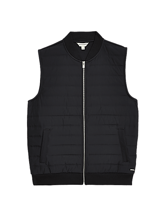 Tailored Striped Longline Waistcoat