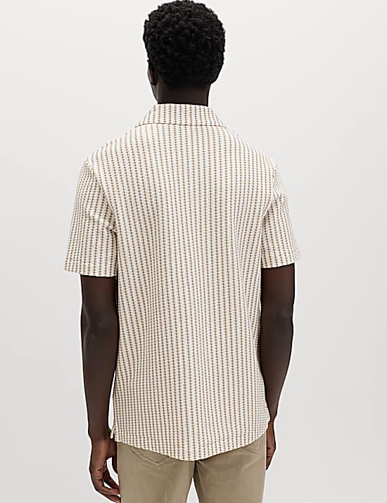 Tailored Striped Longline Waistcoat