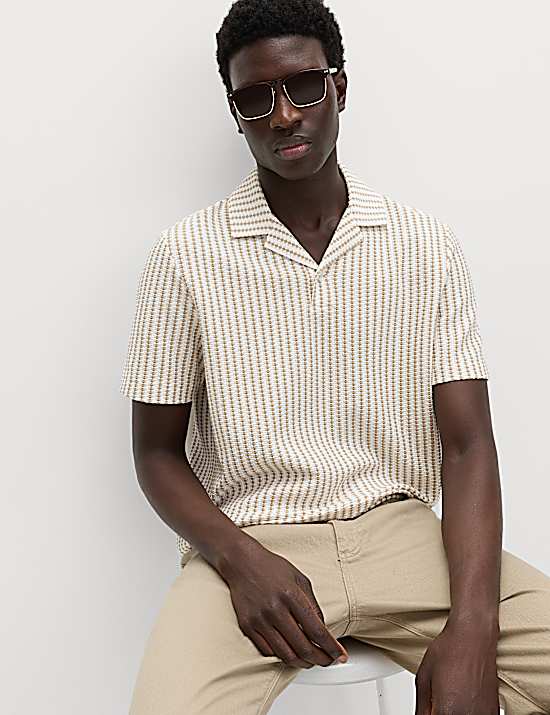 Tailored Striped Longline Waistcoat